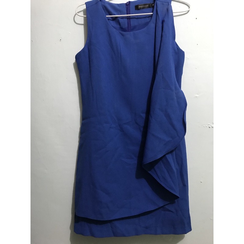 Dress preloved biru BCA size M