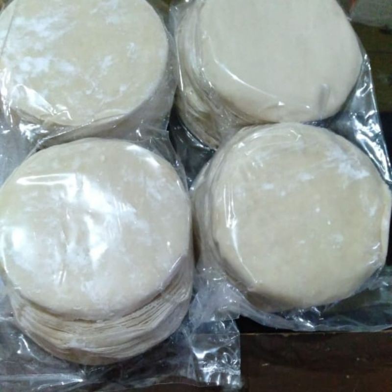 Termurah Kulit Dimsum/siomay/gyoza tipis diameter 8 isi 25pcs