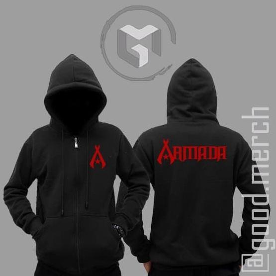 Jaket Hoodie Sweater Armada Band Sweatshirt Zipper