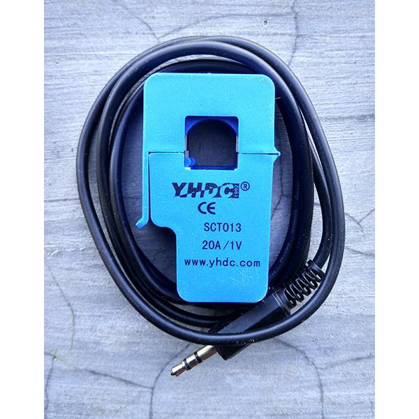 Non-Invasive AC Current Transformer SCT-013-020 20A sensor arus