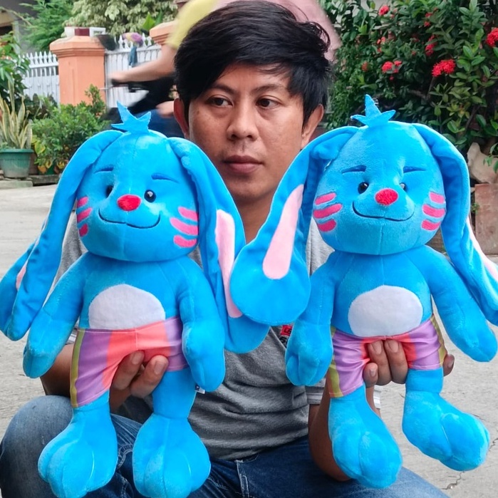 Boneka Lucu Anak Terbaru Murah / Boneka Comel / Boneka si Gembul - BIRU