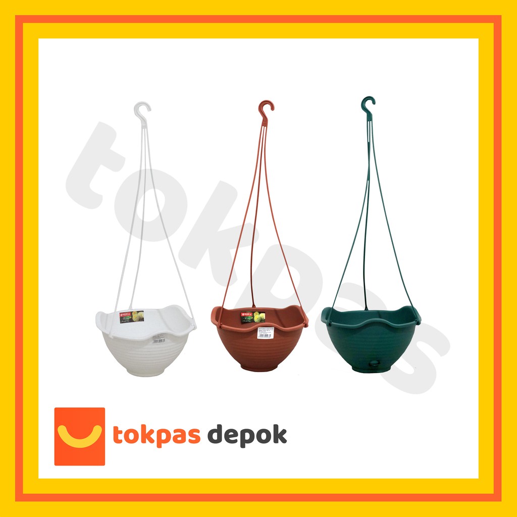 Lion Star Pot Gantung Pot Bunga Pot Tanaman Hias  Florina Flower Pot Gantung No 6 Lion Star FH 16