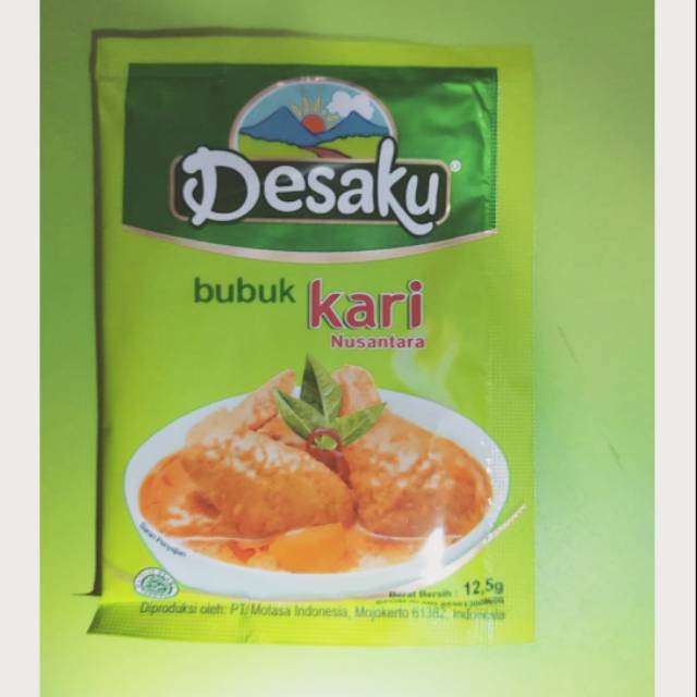 Bumbu Bubuk Kari Nusantara Desaku 12,5 gr - sachet