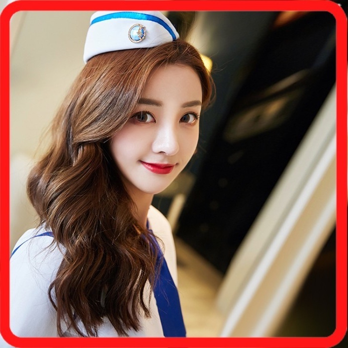 Lingerie Cosplay Pramugari Kostum Seragam Pramugari CP54189