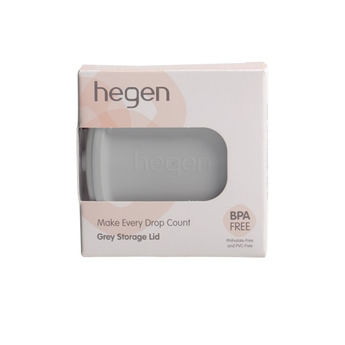 Hegen Grey Storage Lid - Penutup Botol Hegen