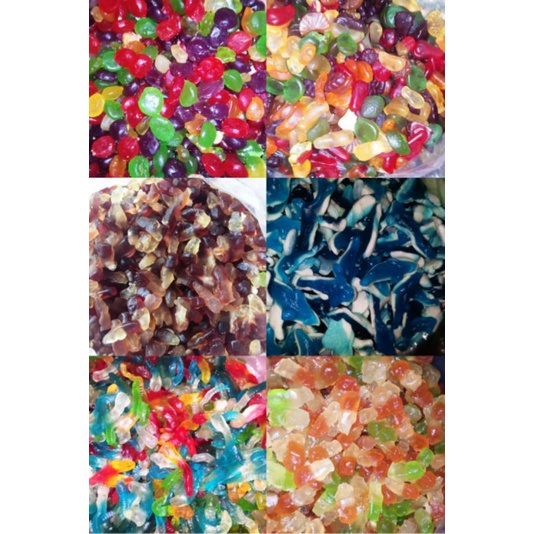 Yupi Gummy Jelly Kiloan motif Random
