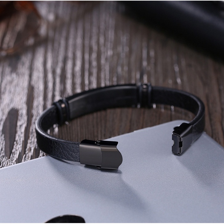 GELANG pria leather for man exclusive kulit