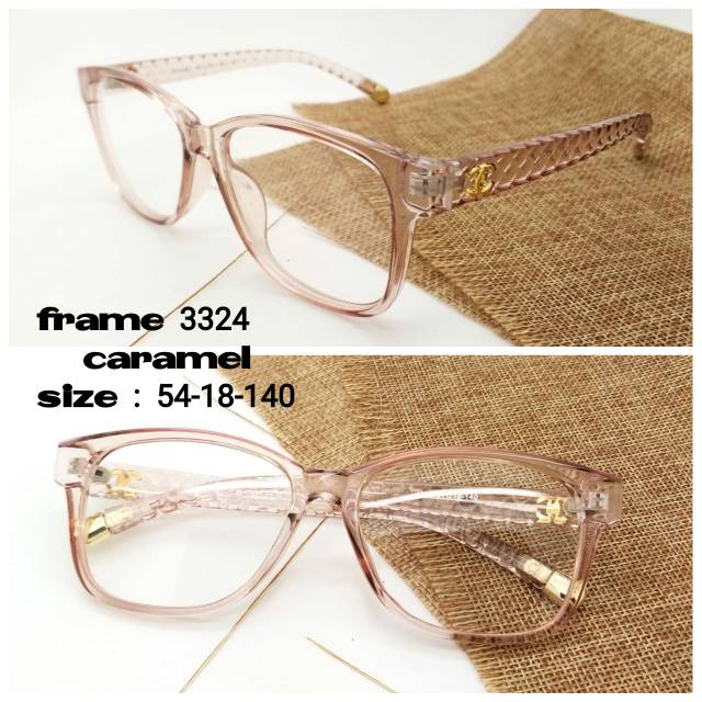 Frame Kacamata Wanita Elegant, Kaca mata Terbaru, Kacamata Minus, Kacamata Anti Radiasi ( CRMC )