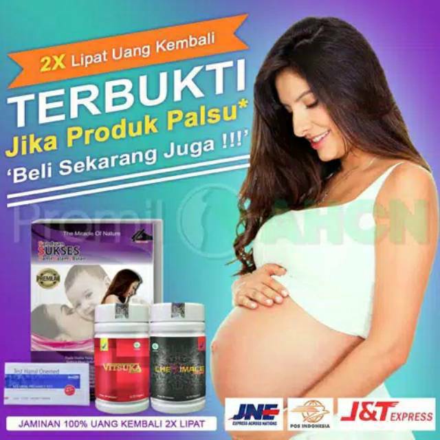 Obat Promil AHCN Paket Kesuburan Terbaik & Terbukti, Penyubur Sperma Pria & Kandungan / Rahim Wanita