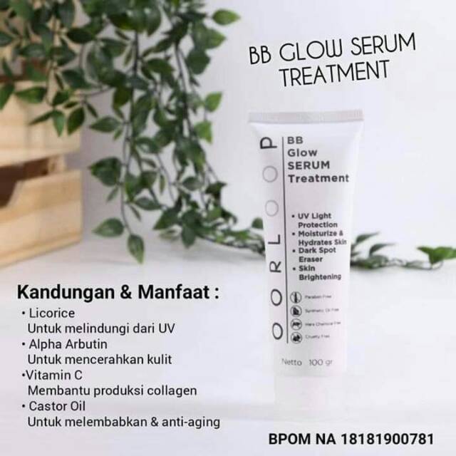 Oorloop bb glow serum treatment