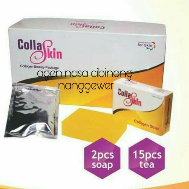 Collaskin Collagen Drink Nasa / Teh Lemon / Perawatan Kulit dari dalam