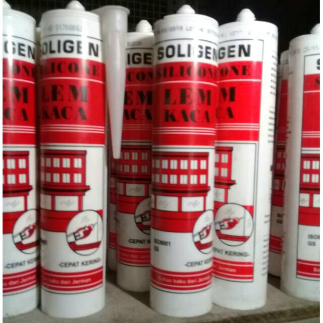 SOLIGEN SILICON SEALANT / LEM KACA