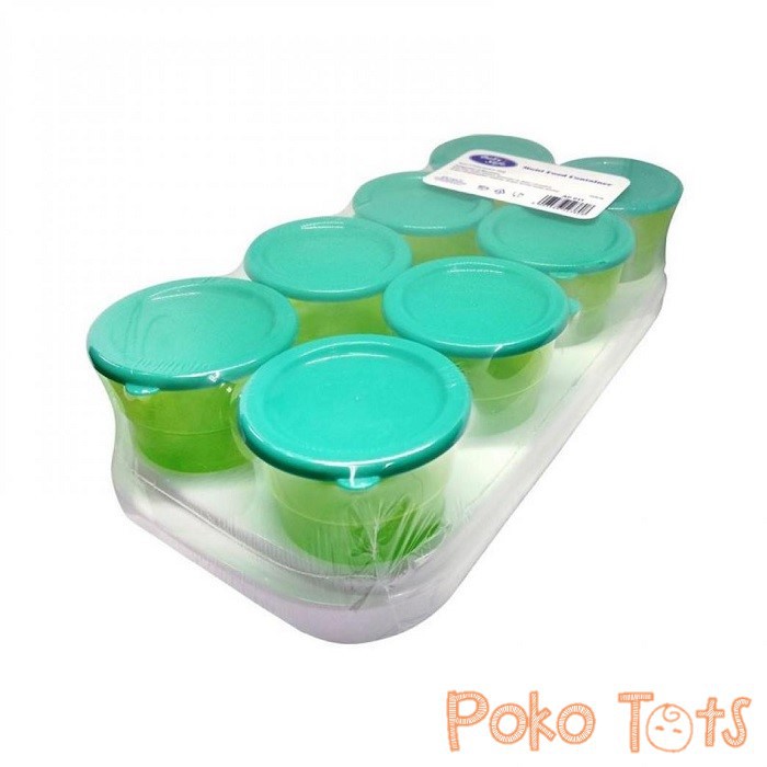 Baby Safe Multi Use Food Containers 8pcs Wadah Makanan Bayi Multi Fungsi