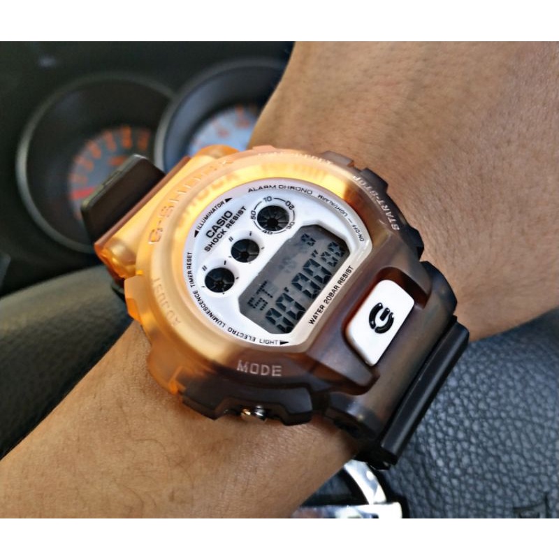 LIMITED EDITION JAM TANGAN NEW GSHOCK DW6900 DIGITAL CUSTOM TALI RUBBER JELLY