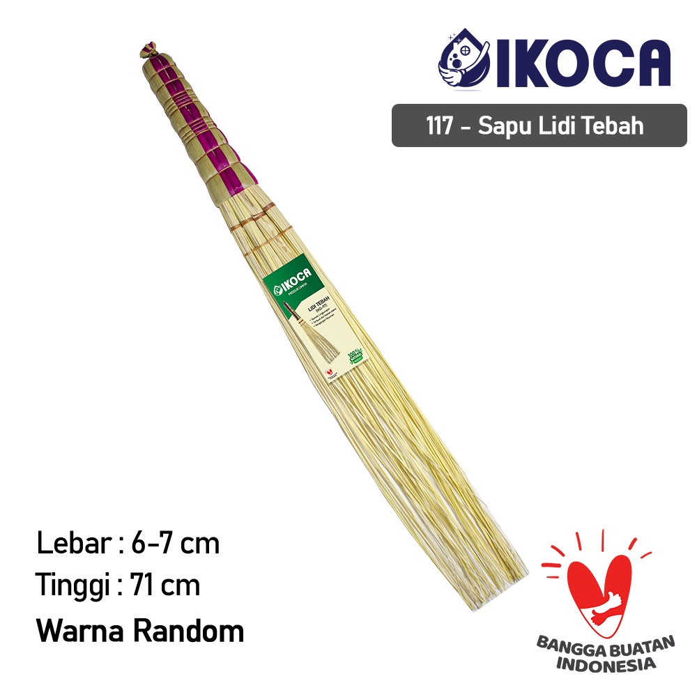 Sapu Lidi Kasur Lidi Tebah Dust Remover IKOCA IKO-117