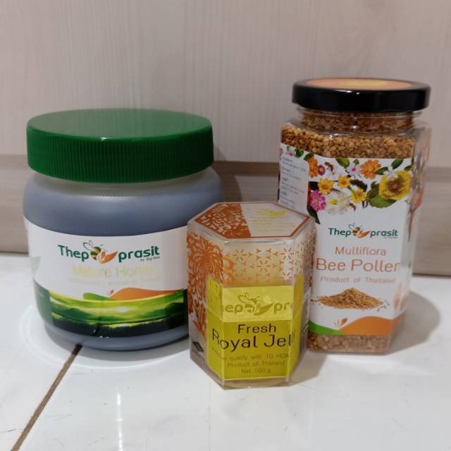 

Paket start up.. (mature honey, bee pollen dan royal jelly
