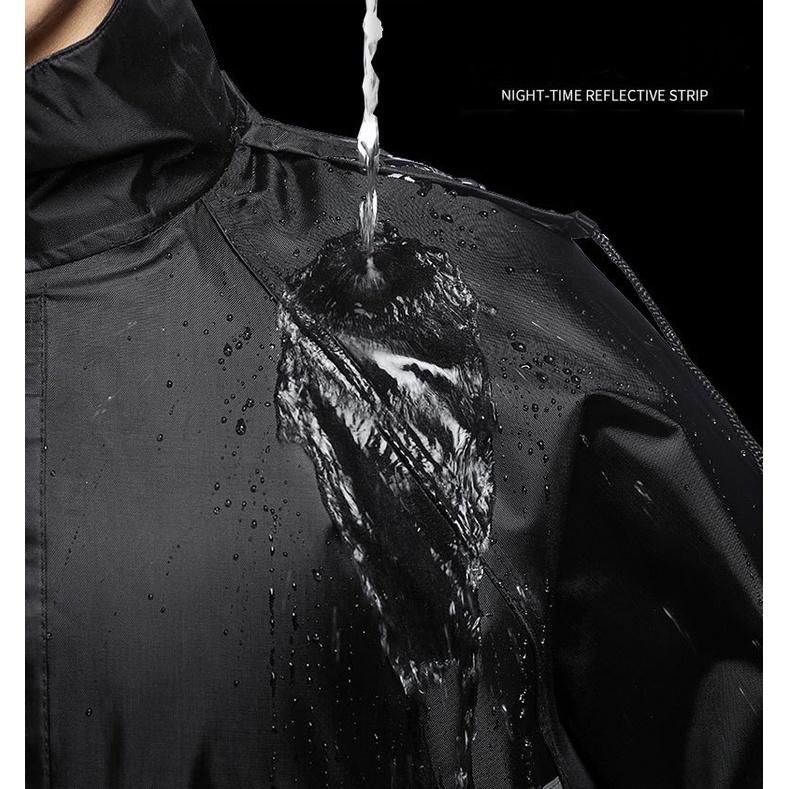 JAS HUJAN JUMBO BIG SIZE XXL TEBAL PRIA DEWASA TOPI MURAH hoodie Set Premium tebal kuat Bahan PVC Nilon Interlining Fabric Raincoat Safety, Mantel Jas Hujan Dewasa Pria Man Tebal