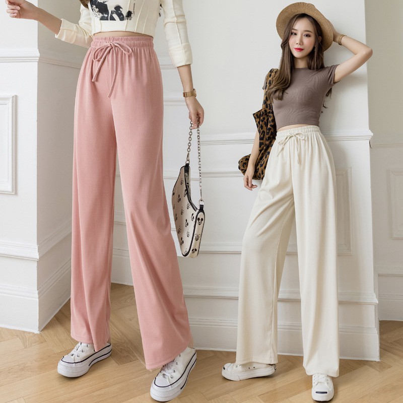 Suhao Ready Korean Women Wide Leg Pants C533 bt