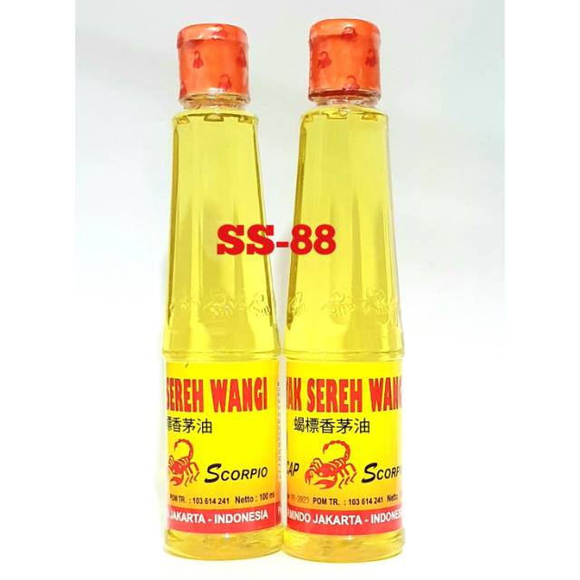 MINYAK SEREH WANGI CAP SCORPIO (100ML)