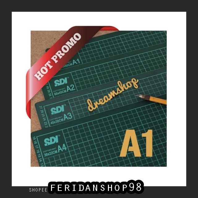 

BT666 SDI CUTTING MAT BEST A1 SIZE BY FERIDANSHOP98