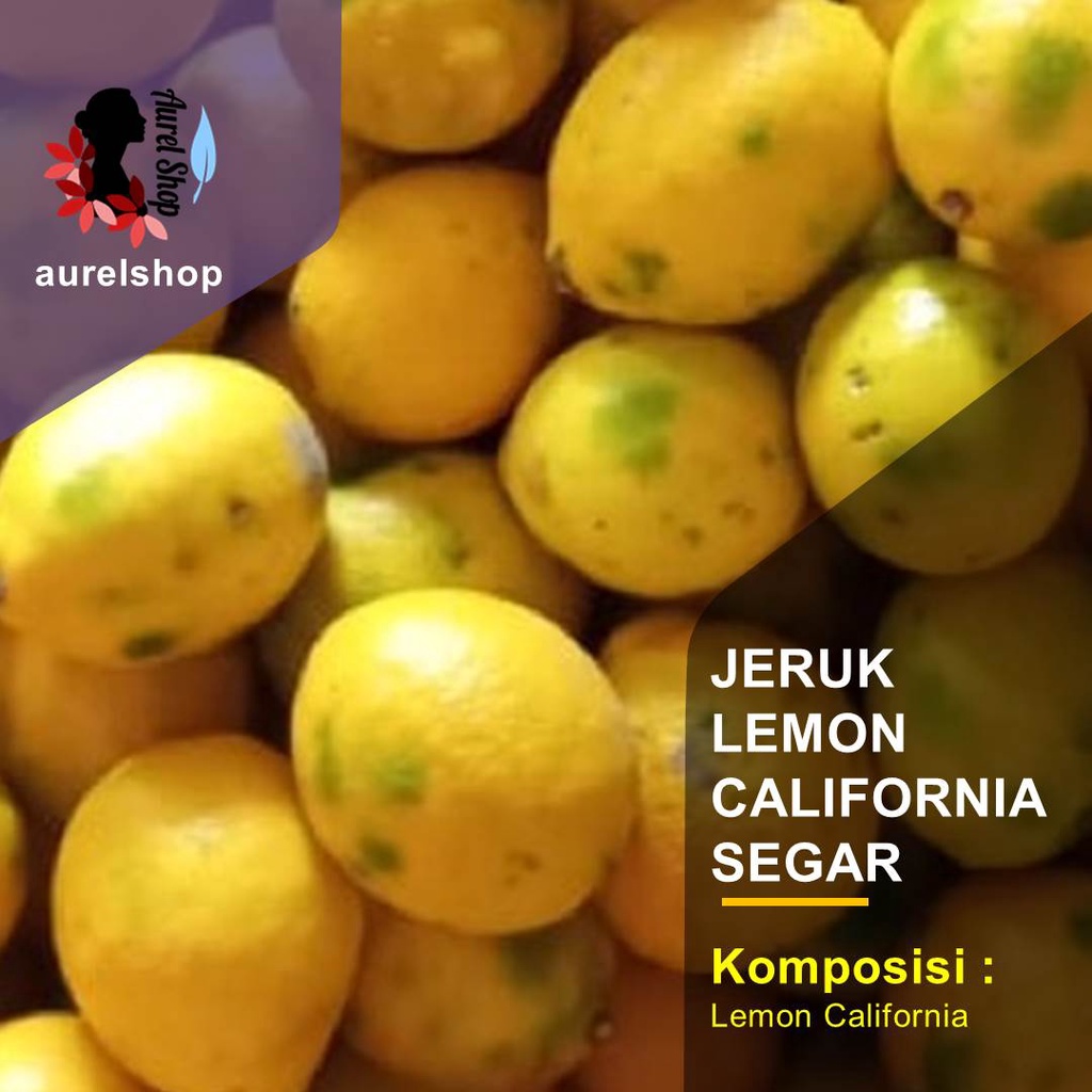 

Jeruk Lemon Califonia Segar 1 kg