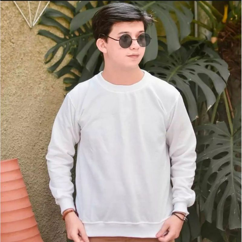 Sweater crewneck polos size M L XL XXL