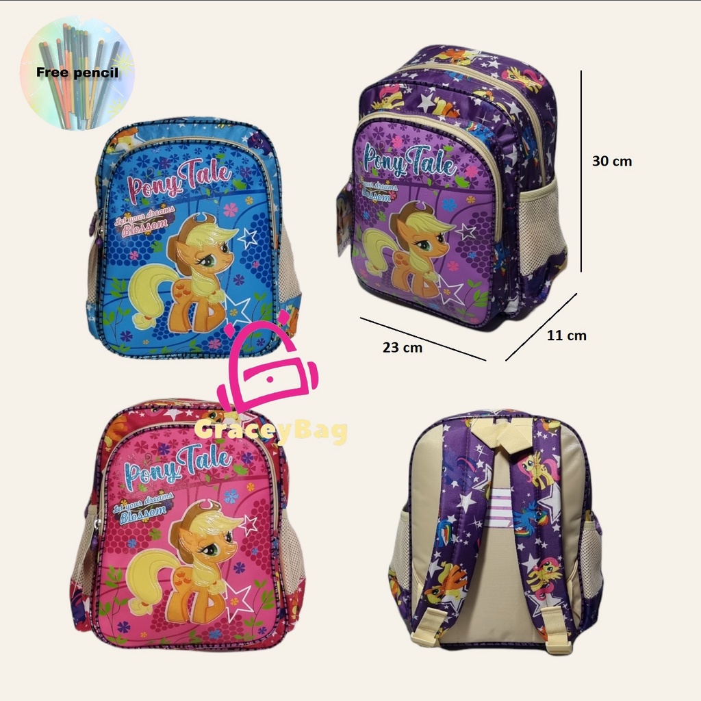 GB-41477K Tas Ransel Perempuan Anak TK / Tas Sekolah Alto