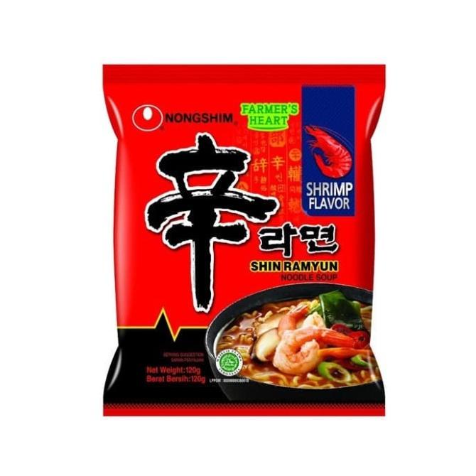 (:(:(:(] Nongshim Shin Ramyun Shrimp Flavour | Mie Instan Korea HALAL
