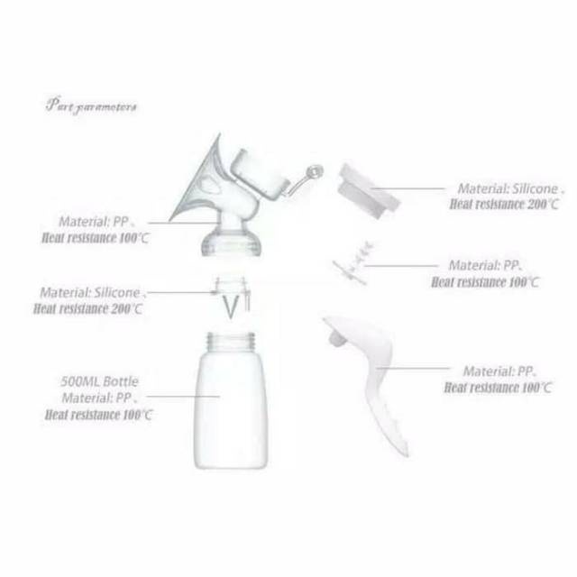 [TM] Pompa Asi Real Bubee / Sondkoo Manual Breastpump