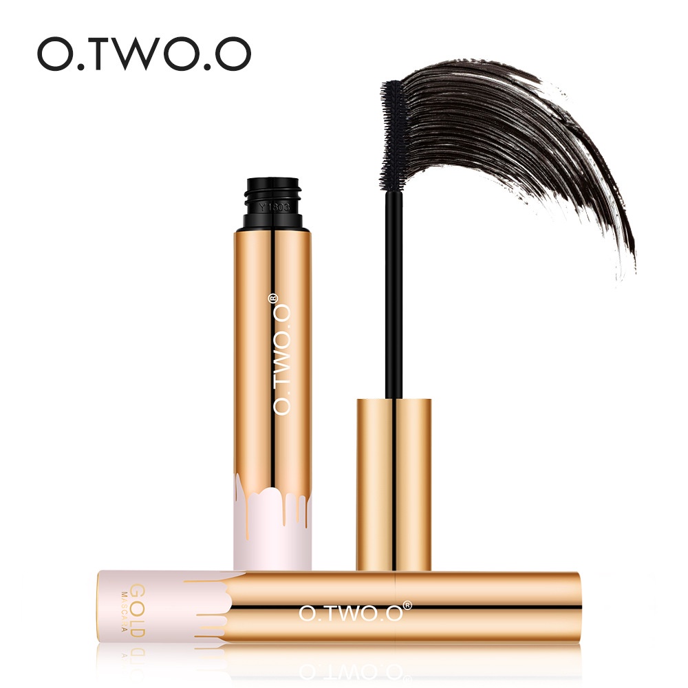 ORIGINAL O.TWO.O GOLD MASCARA WATERPROOF LONG LASTING VOLUMIZING LENGTHEN EYE LASH MAKEUP 9981