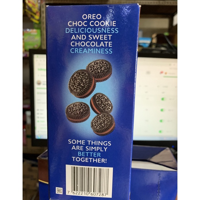 

504Oekho Oreo Mini Chocolate 1 Box Isi 10 Sachet. Coklat 6J477iyfi