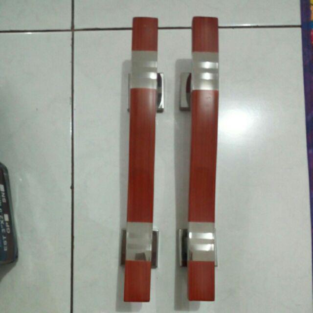 Handle Pintu S Minimalis Coklat 35cm Promo