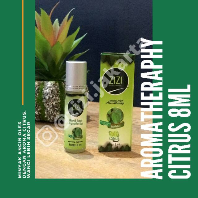 Minyak Angin Aromatheraphy Zizi - Citrus