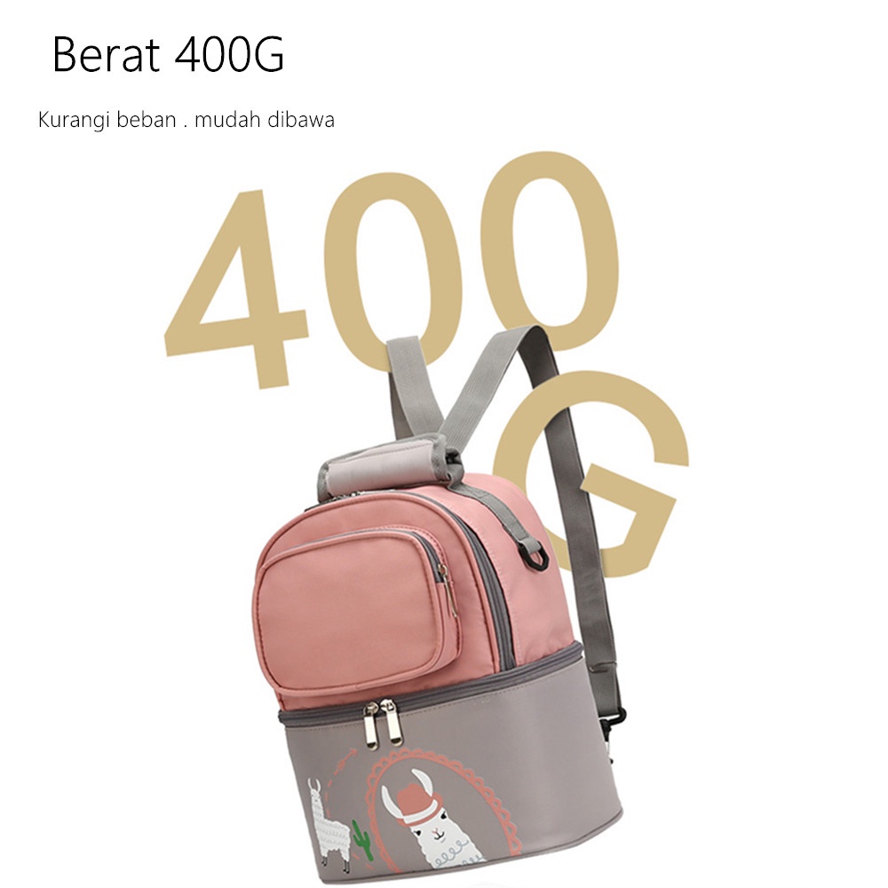 Halobaby Tas Bayi Multifungsi / Tas Perlengkapan/Diaper Bag double layer