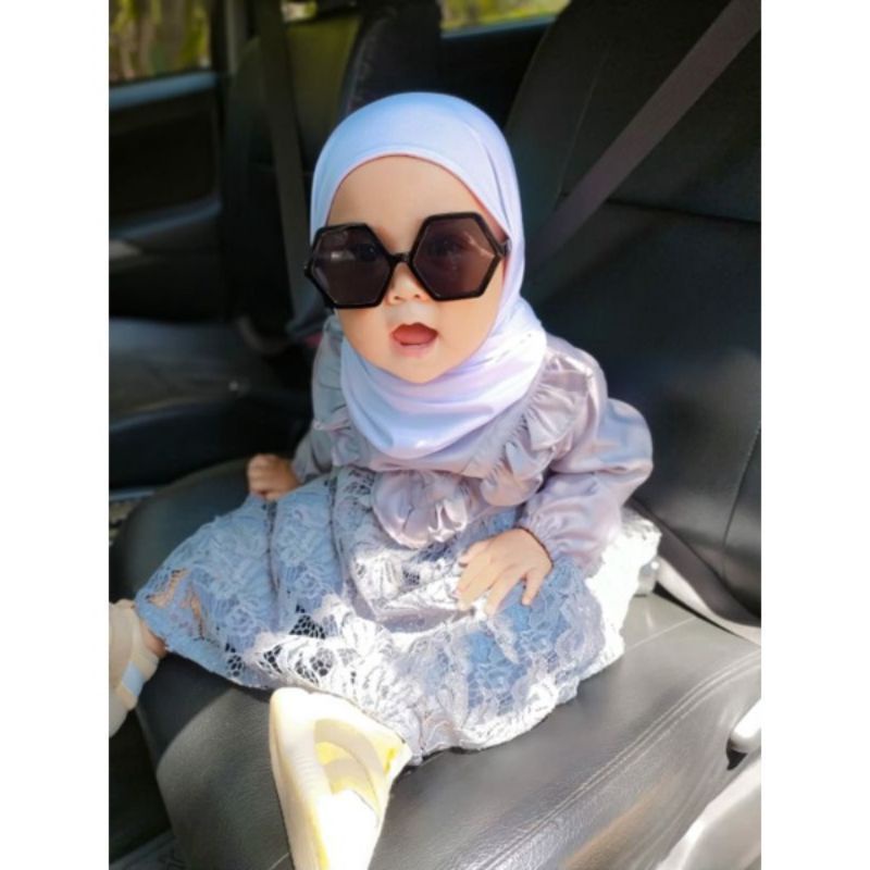 (TERLARIS) Jilbab Pastan Anak CAMILA / Pashmina instan bayi Usia 0 - 3 tahun | Hijab tk baby perempuan newborn lucu 6 sampai 1 thn | kerudung sekolah lembut sd instant  terbaru 2 – 12 bln premium |ErnaShop_ID