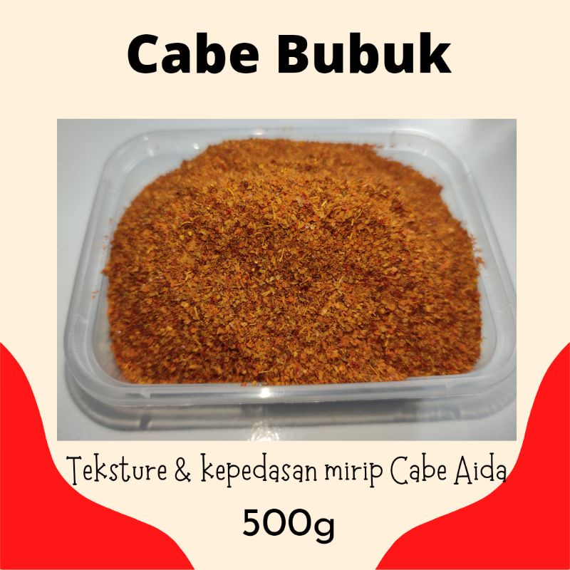 CABE BUBUK TEKSTURE &amp; PEDAS MIRIP AIDA