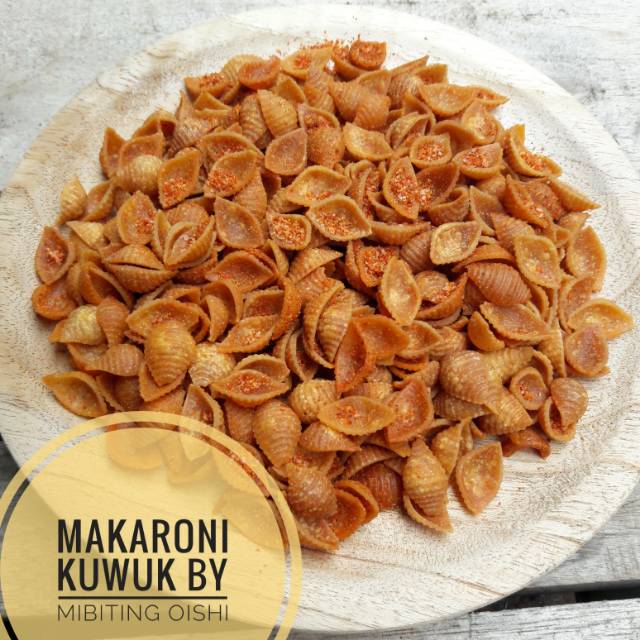 

MAKARONI KUWUK 500 GRAM BY MIBITING OISHI CEMILAN TERMURAH BY MIBITING OISHI