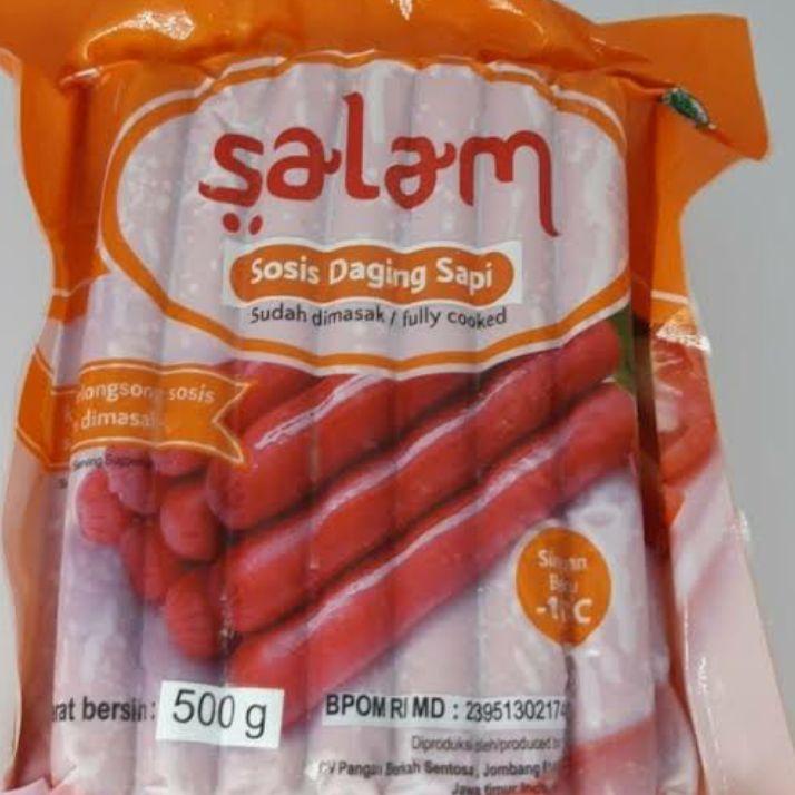 

☉ SALAM SOSIS AYAM / SAPI LONG 500 GRAM FROZEN FOOD へ