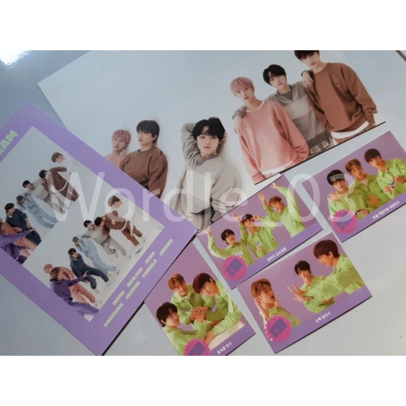Postcard - Game Card SG21 NCT Dream - Mark Renjun Chenle Jisung