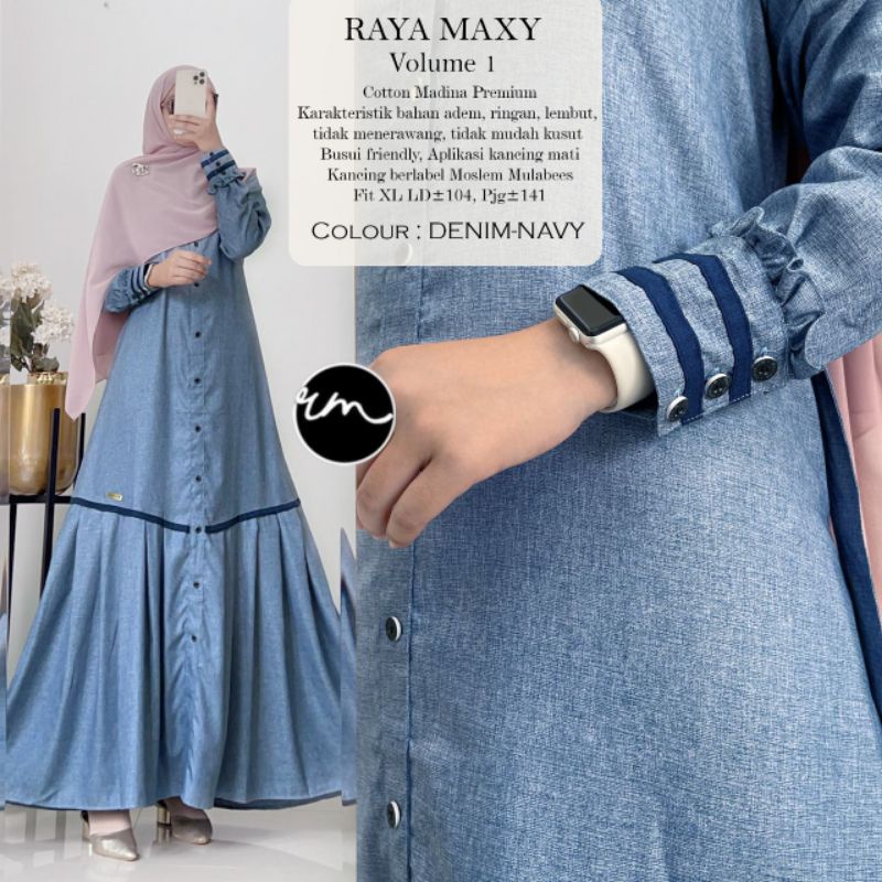 REALSTOK || Couple Raya vol 1 Gamis Terbaru by Ratu Mulabees || Gamis Polos || Gamis anak perempuan 