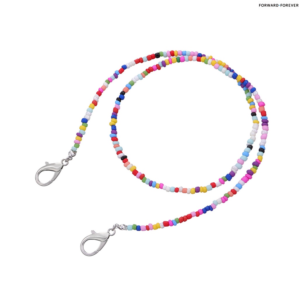 High quality color bead chain face mask mask accessories anti-lost lanyard M60057