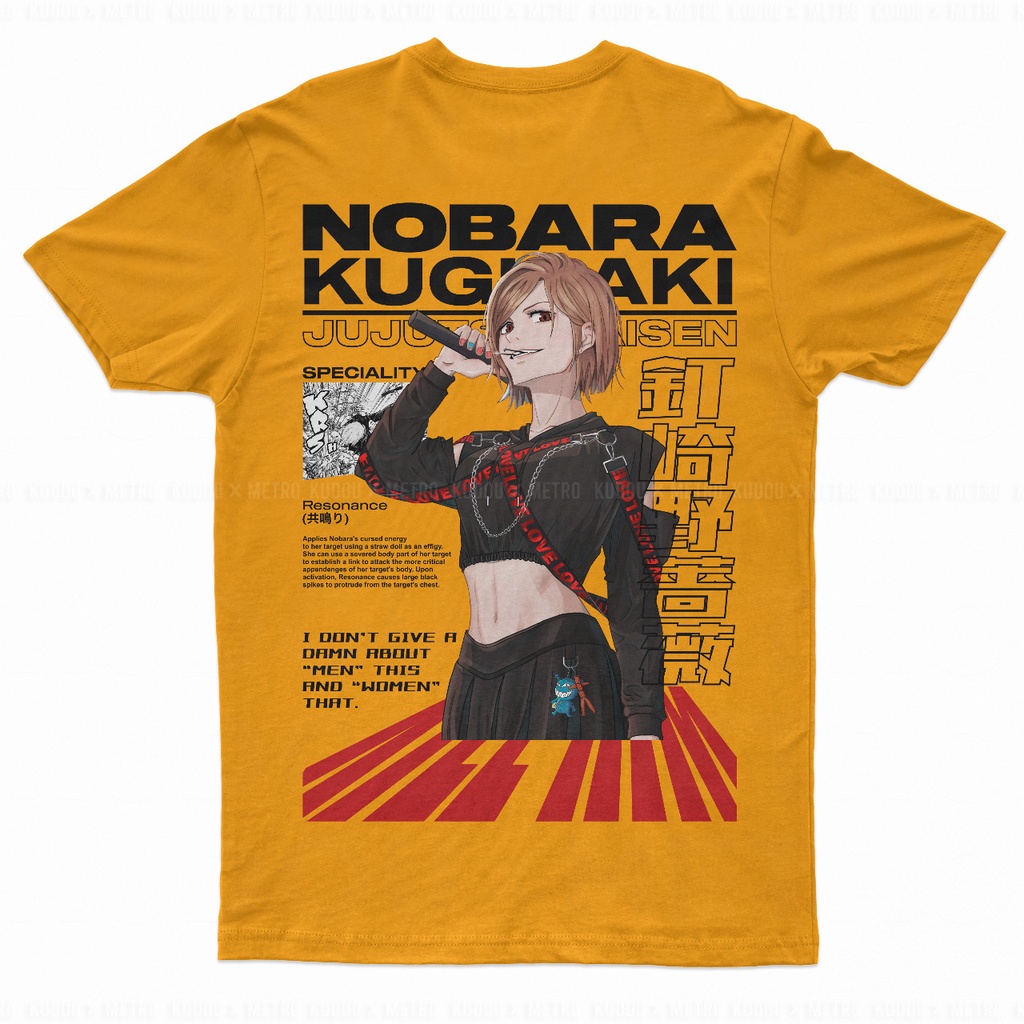 Tshirt Nobara Kugisaki Ultimate Anime Manga Jujutsu Kaisen