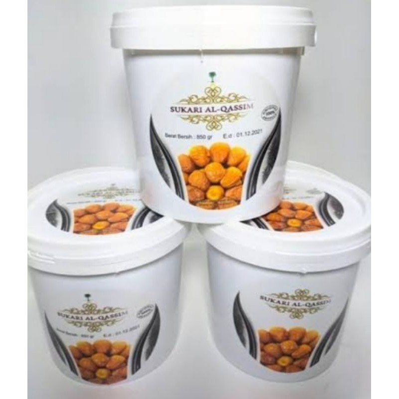 

Kurma Sukari Al Qaseem repack timba 850gr