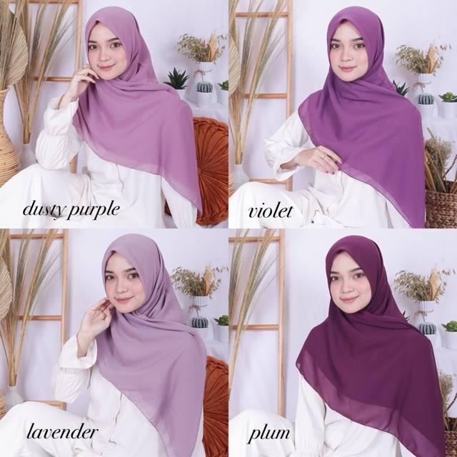 SQUARE BELLA /  JILBAB POLYCOTTON / HIJAB POTTON &quot;3&quot;