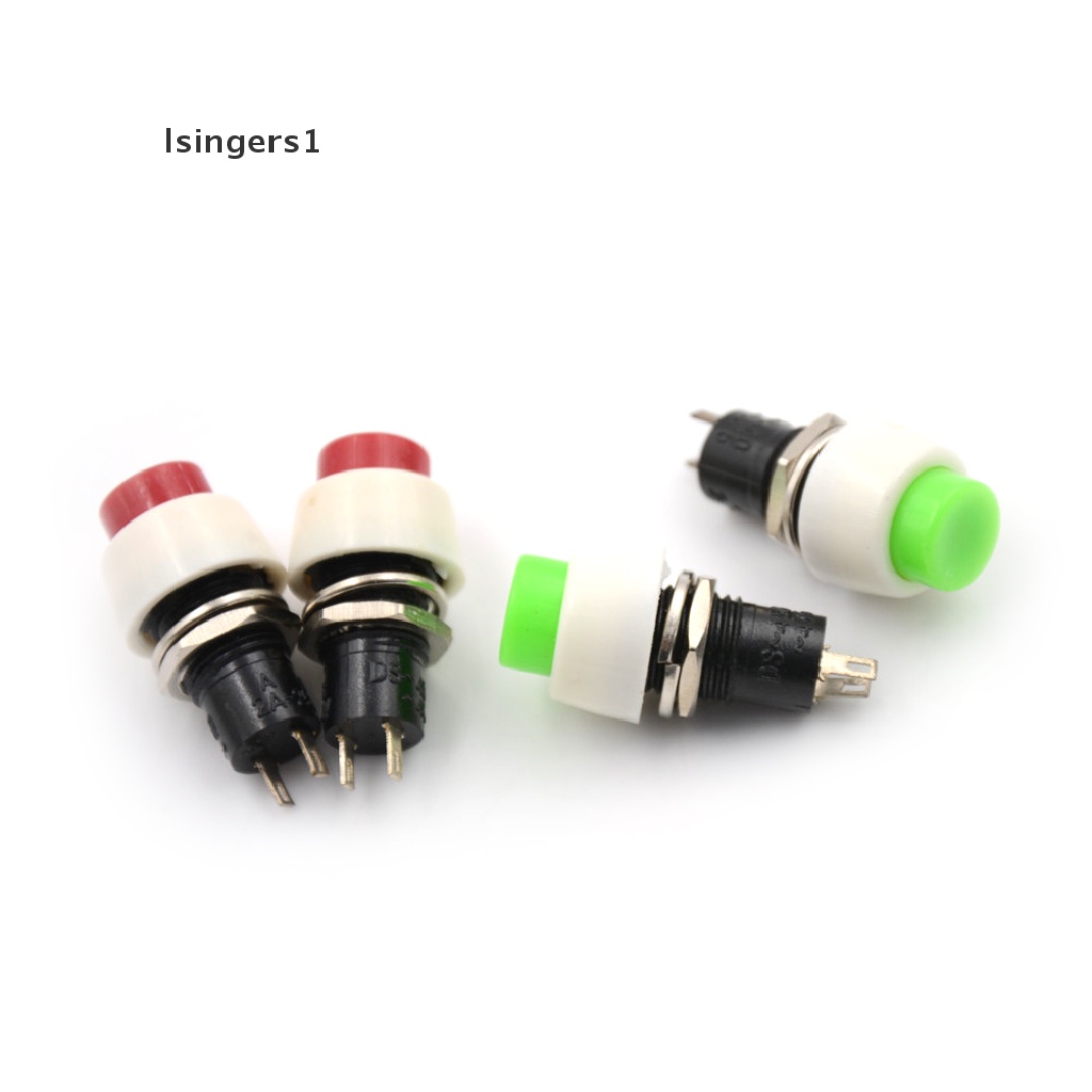 (lsingers1) 2pcs Saklar Power ON / OFF 2 pin Bentuk Bulat