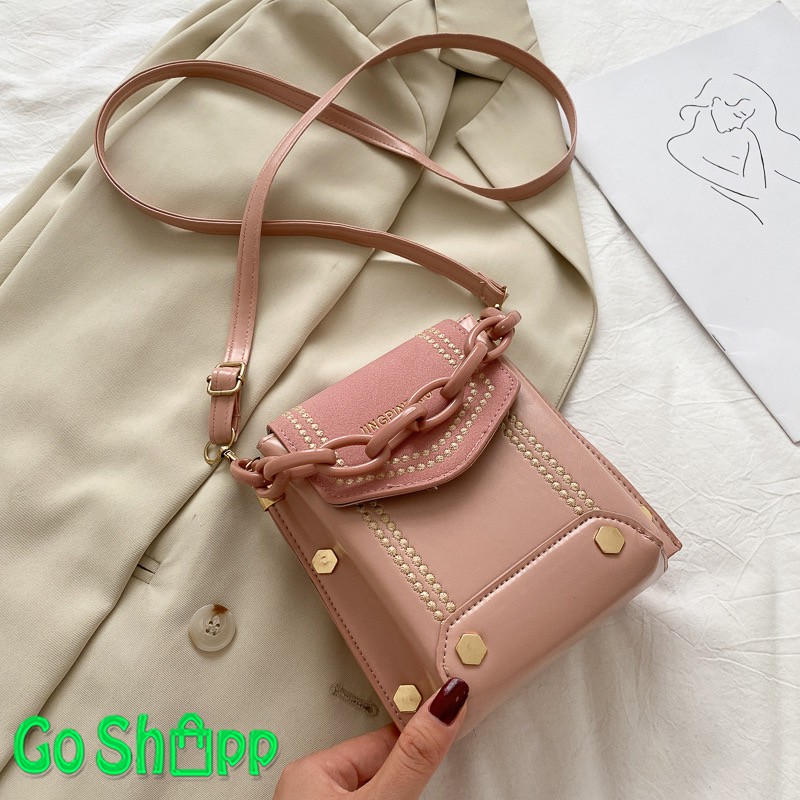 Tas Selempang Handphone Wanita Import Fashion Korea Style Terbaru - Tas Bahu Mini Viral Kekinian SL56