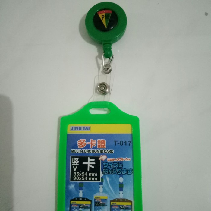 

Sale!!! Name Tag Id Card Case Karet Plus Yoyo Dan Logo Pm Polisi Militer Limited