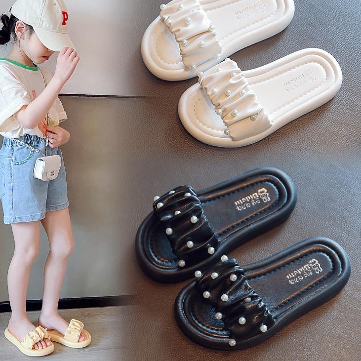 Sandal anak perempuan import model gaya Korea Fashion  ン