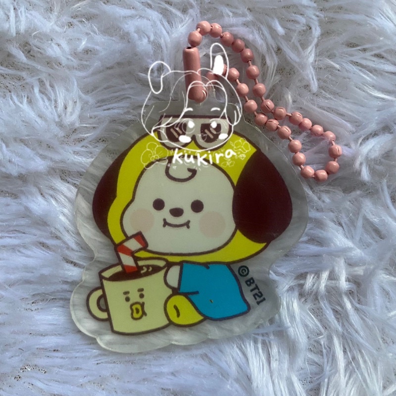 GANTUNGAN KUNCI BTS BT21 BABY RJ KOYA COOKY TATA MANG SHOOKY CHIMMY CUTE KEYCHAIN