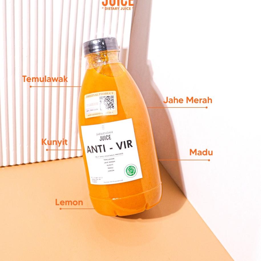 [KODE QRYEZ] ANTI - VIR JUICE BY SARWENDAH JUICE / JUS ANTI VIRUS BY JUS SARWENDAH HALAL